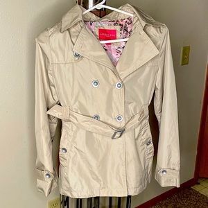 London Fog Girl’s Rain Jacket w/Hood size 14/16